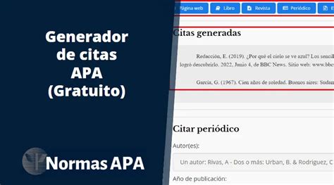 bibliografía apa 7 generador|Gerador de referências APA online – Grafiati